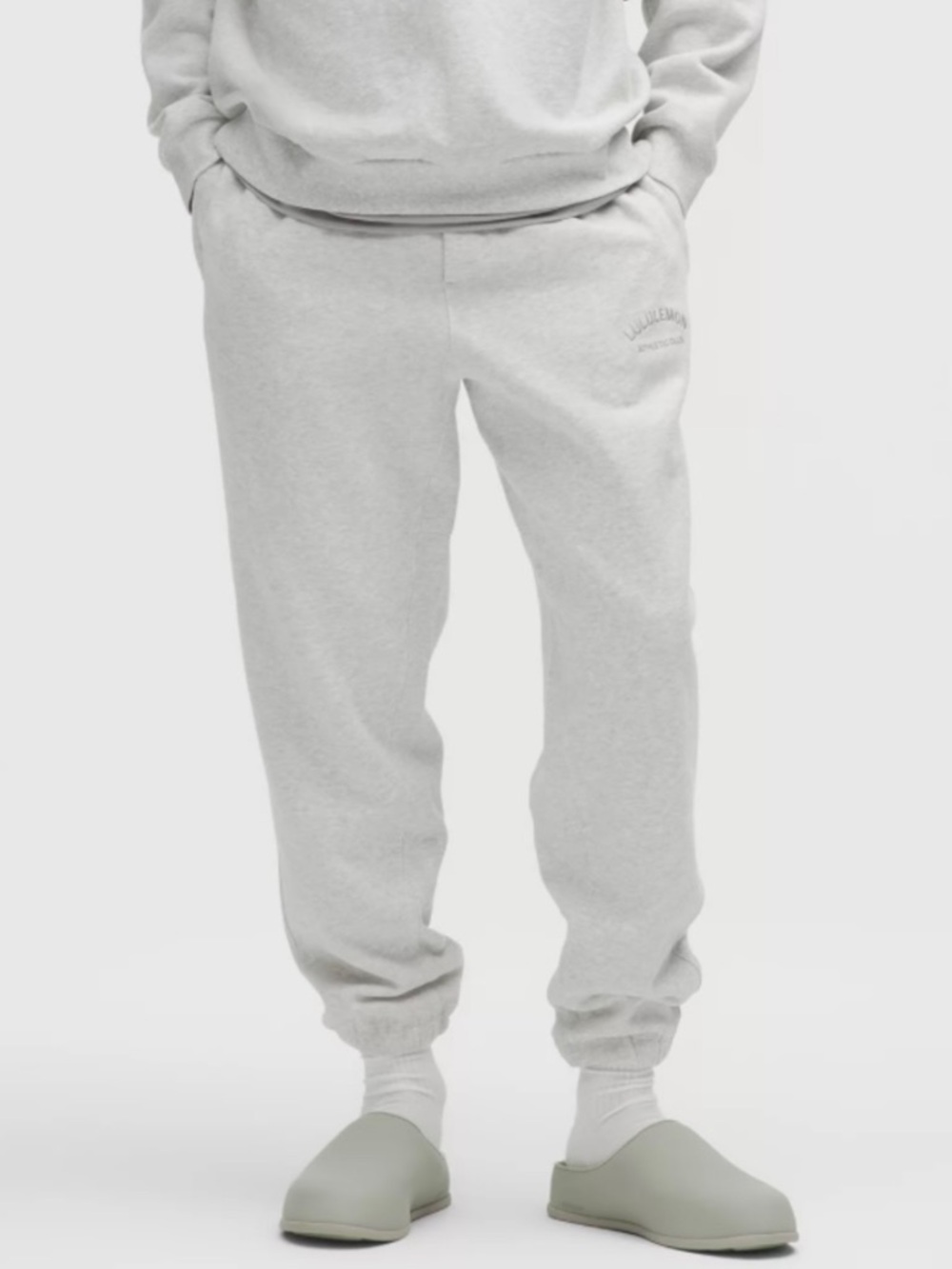 LULULEMON | Men’s Steady State Jogger 28” Athletic Club in Light Grey, Size XL